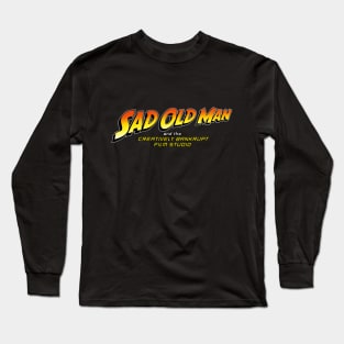 Sad Old Man Long Sleeve T-Shirt